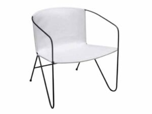 DF-BB-WOV05A-featured-1 Solid Leather Lazy Chair White