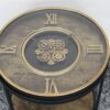 Clock With Cogs Side Table