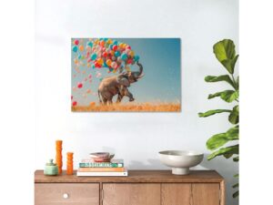 Elephant Wall Art (60cm)