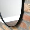 DF-DUT-11680-featured Black Oval Mirror - Large