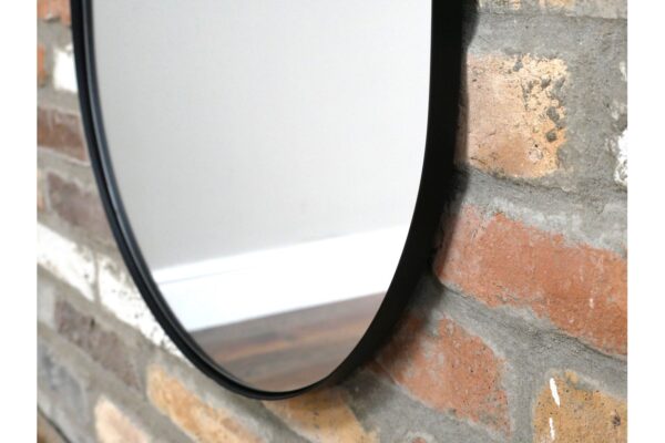 DF-DUT-11680-featured Black Oval Mirror - Large
