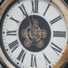 Clock With Cogs (74cm)