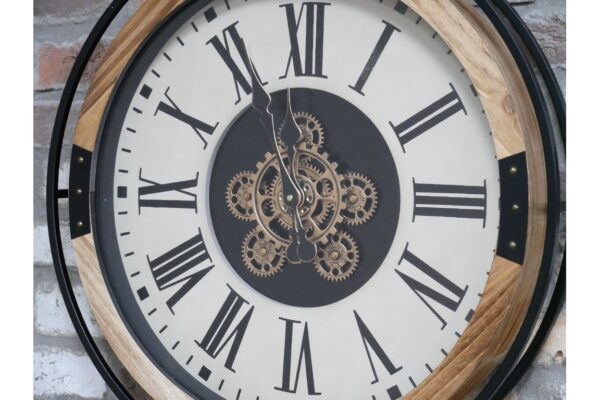Clock With Cogs (74cm)