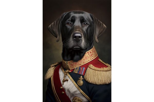 DF-DUT-9605-featured Dog Wall Art