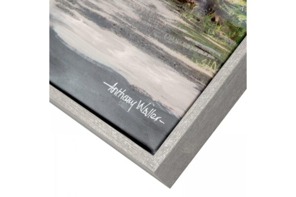Avenue of Trees Framed Canvas