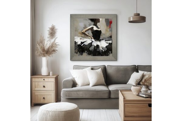Poise Framed Canvas