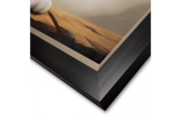 Happiness Is Framed Canvas