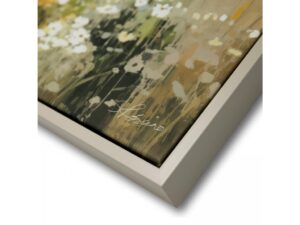 Wildflower Reflections Framed Canvas