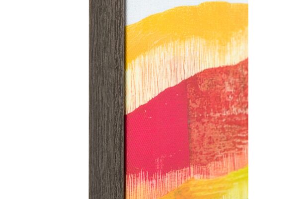 Vibrant Fields Framed Canvas