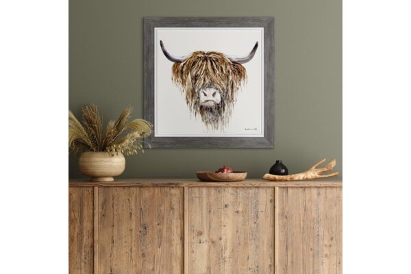 Freddie Framed Canvas