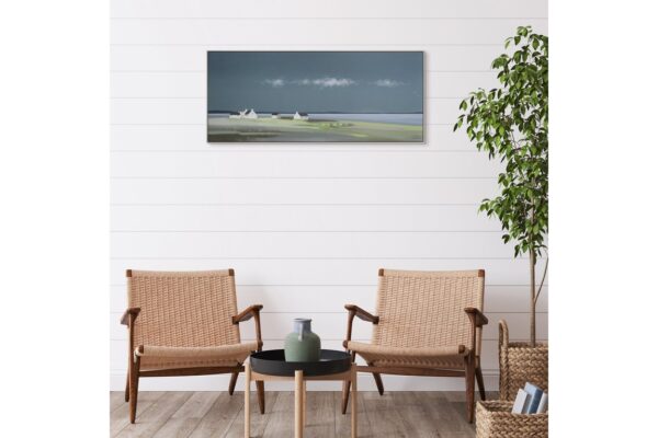 Days End Framed Canvas