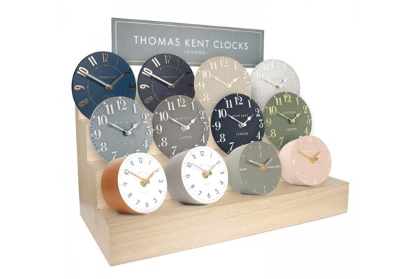 Thomas Kent Mantel Clock Display