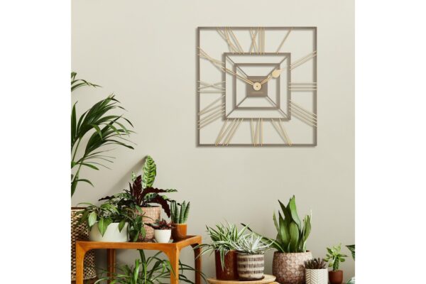 Summer House Wall Clock Square