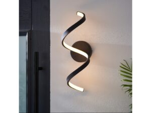 Astral Outdoor 1 Wall Light Black