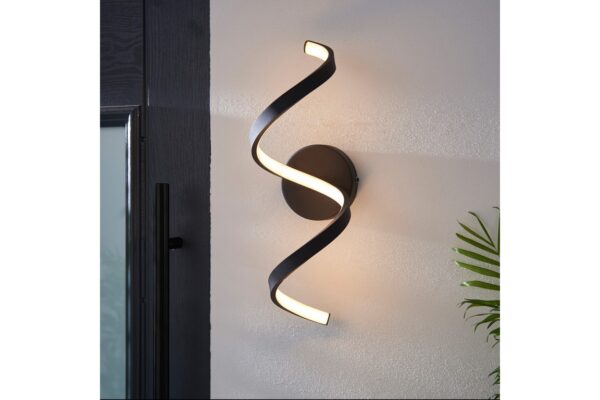 Astral Outdoor 1 Wall Light Black