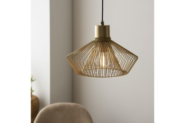 Kimberley Pendant Light Metalic Gold