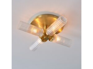 Talo Bathroom 4 Ceiling Light Brass