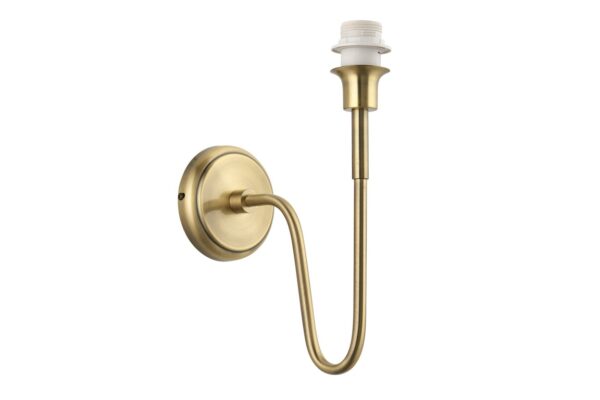 Rouen 1 Wall Light Antique Brass
