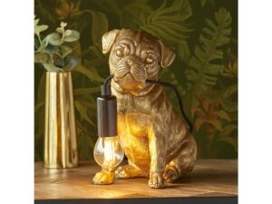 Pug Puppy Table Lamp