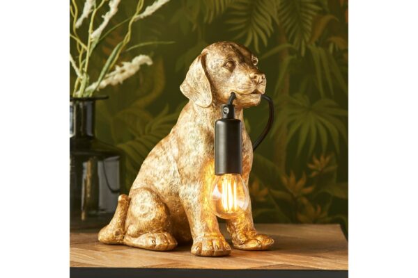 Labrador Puppy Table Lamp