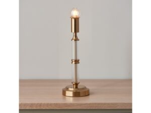 Morton Rechargeable Table Lamp Brushed Aged Brass