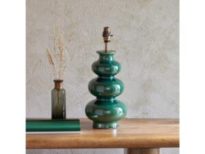 Monroe Table Lamp Gloss Green Reactive Glaze