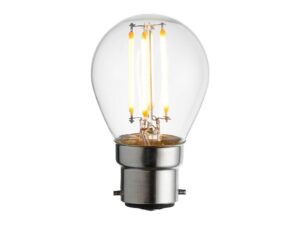 B22 LED Filament Golf Clear Glass