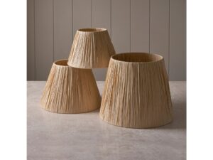 Raffia Tapered Shade