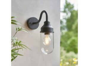 Truro Wall Light Textured Black