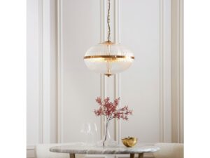 Somerset 3 Pendant Light Vintage Brass