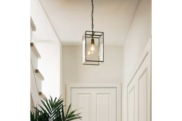 Hammond Grand Pendant Light Antique Brass