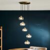 DF-GAL-5016087220106-featured Allegra 5 Cascade Pendant Light Antique Brass