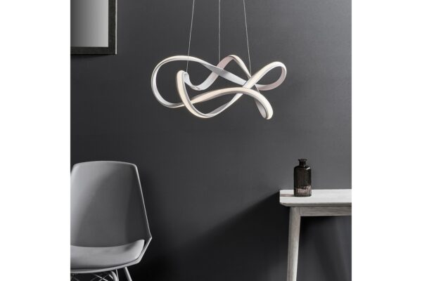 Synergy Pendant Light White 600-1200mm