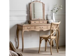 Chic Dressing Table Mirror Weathered