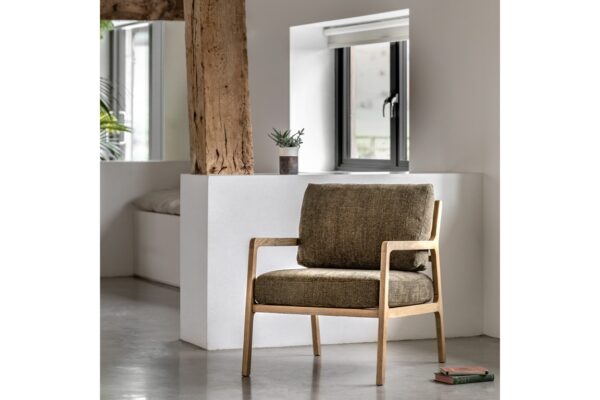 Cortona Armchair Moss Green