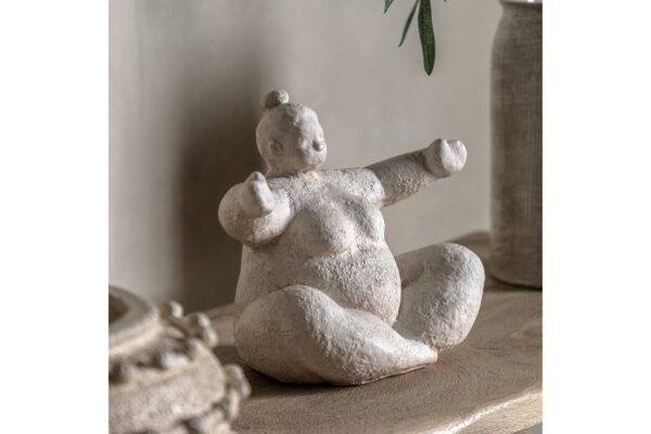 Lady Cement Decoration