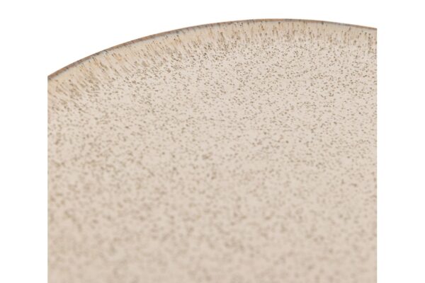 Speckle Glaze Dinner Plate Oatmeal 4pk