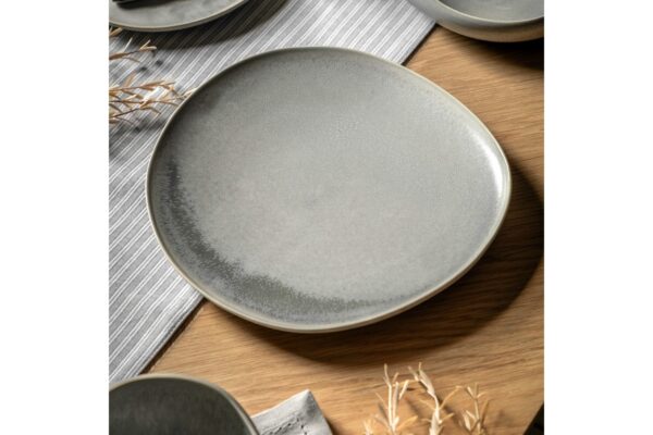 DF-GAL-5056693562948-featured Pebble Glaze Dinner Plate Dove Grey 4pk