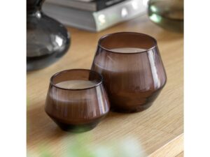 Glass Filled Candle 2pk