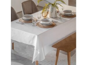 White Classic Tablecloth