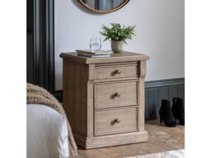 Vancouver 3 Drawer Bedside