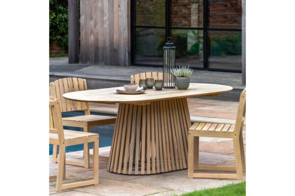 Rialto Oval Dining Table 6 Seater