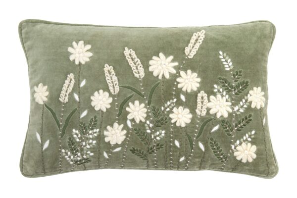 Ennerdale Velvet Floral Cushion