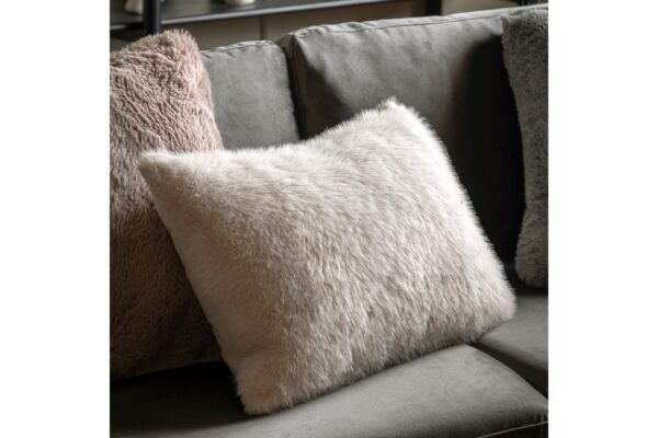 DF-GAL-5056693573661-featured Maple Faux Fur Cushion Oatmeal