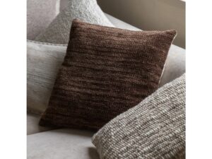 Kendal Chenille Cushion Brown