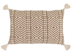 Thea Woven Cushion Cream