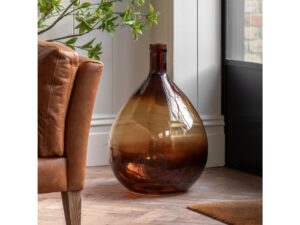 Rueda Giant Glass Bottle Vase