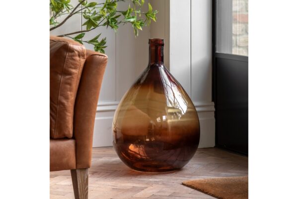 Rueda Giant Glass Bottle Vase