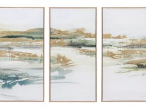 Triptych Framed Canvas Set of 3