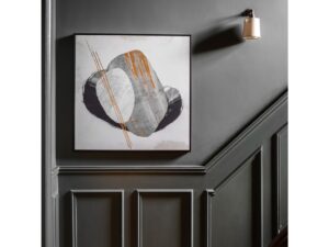Through the Dimensions Framed Canvas